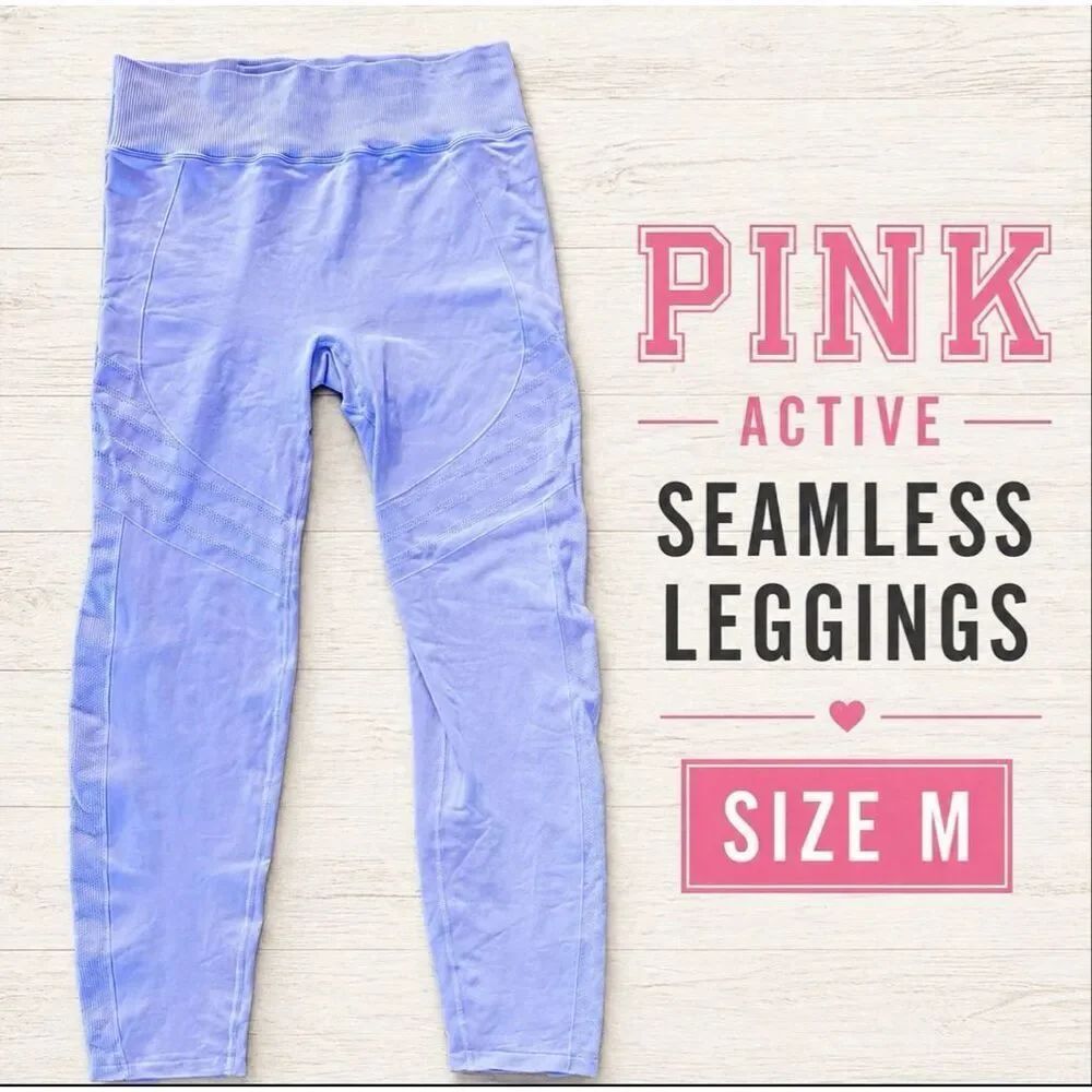PINK Active Seamless Leggings Women’s Size M High Waist Athletic Yoga Pants